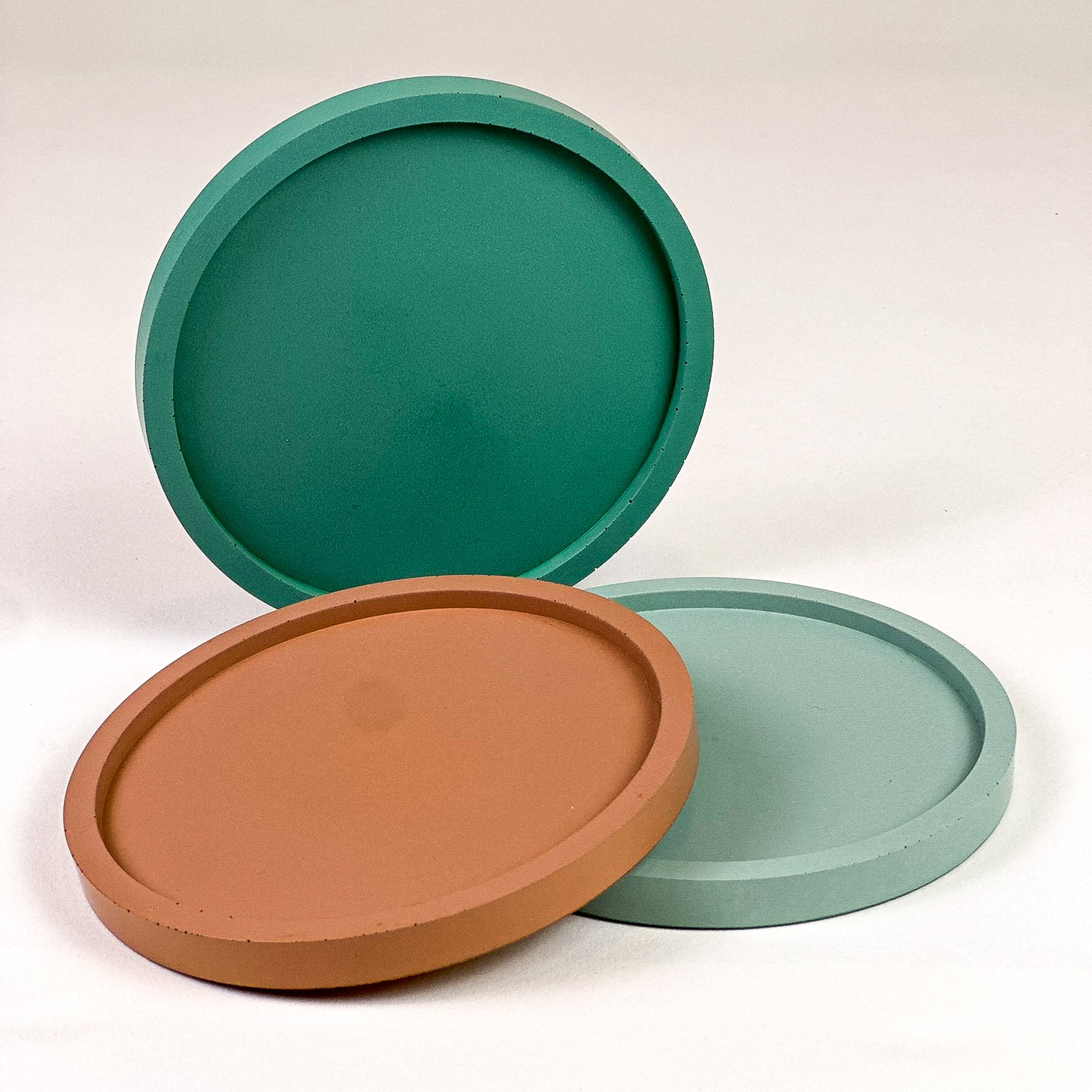 Concrete Drink Coasters – Hexagon & Round