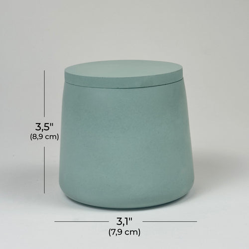 Concrete Jar with Lid – Minimal Storage Container